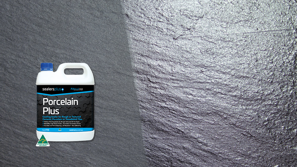 PORCELAIN PLUS - High Sheen Coating Sealer for Rough or Textured Tiles